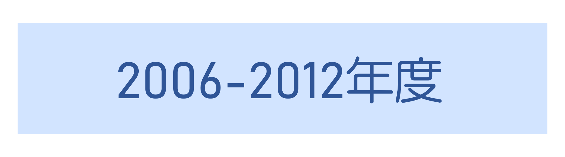 2006-2010年度